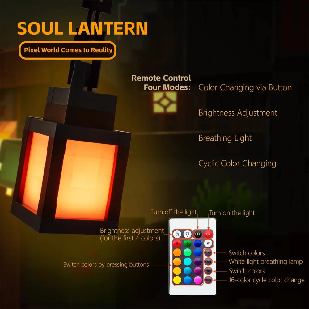 Pixel Design RGB Game Room Night Light