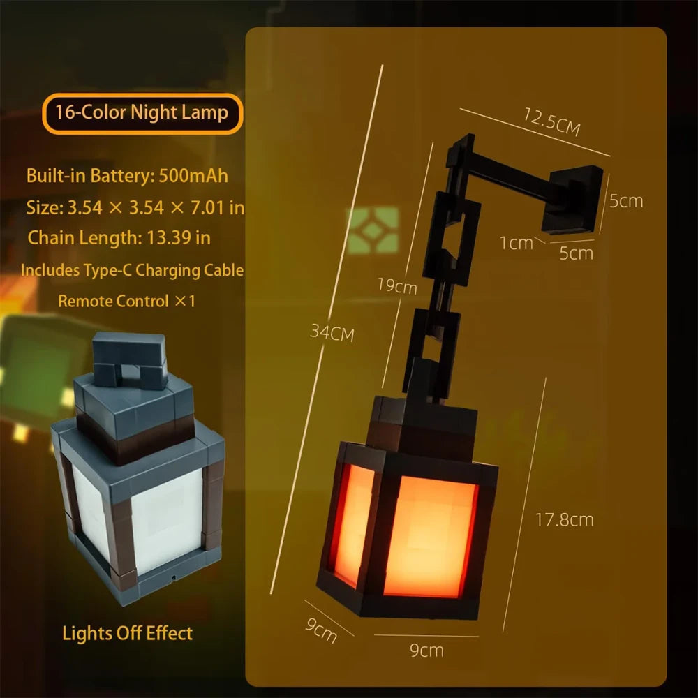 Pixel Design RGB Game Room Night Light