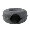 Felt Cat Tunnel Bed with Hideout