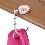 Portable Rose Purse Hanger