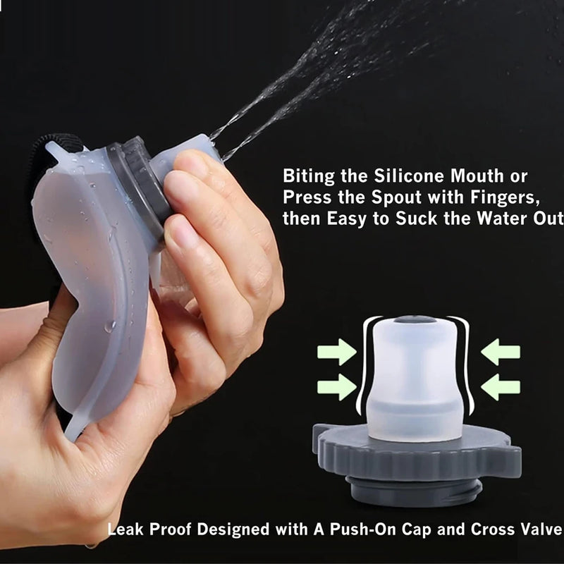 Silicone Wrist Water Bottle