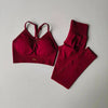 Seamless High-Waisted Yoga Suit