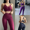 Seamless High-Waisted Yoga Suit