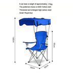 Folding Sunshade Camping Chair