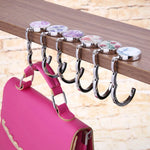 Portable Rose Purse Hanger