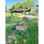 Folding Sunshade Camping Chair