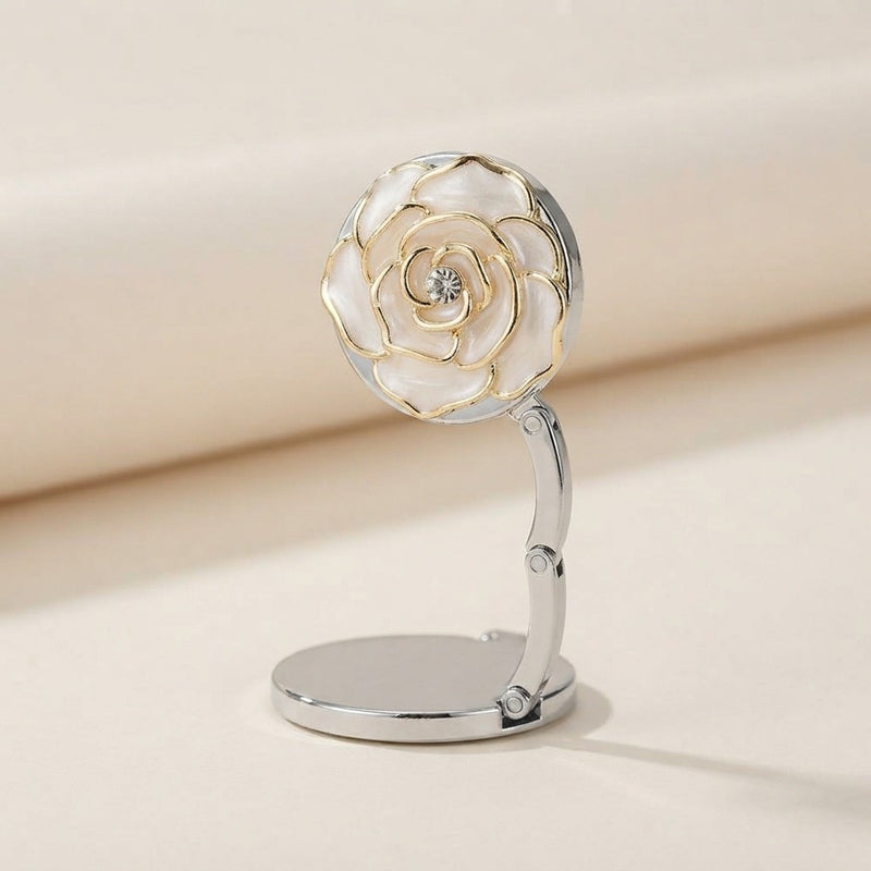 Portable Rose Purse Hanger