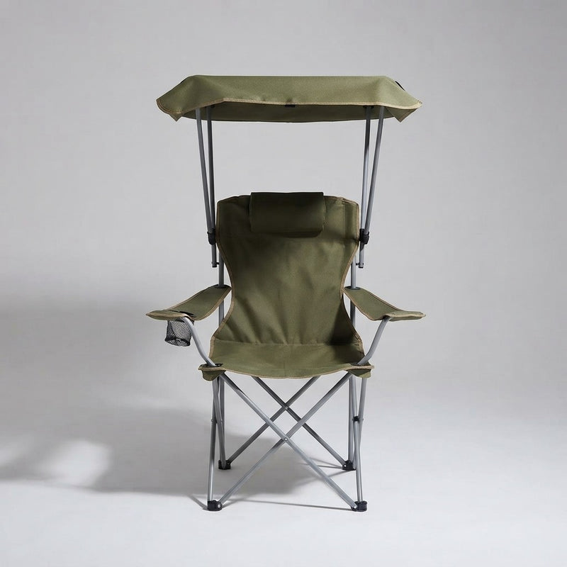 Folding Sunshade Camping Chair